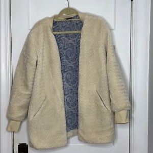 Lulu’s Cream Fuzzy Coat